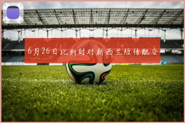 6月26日比利时对新西兰短传配合